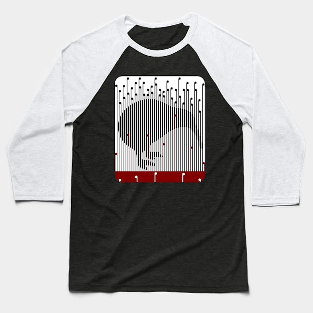 Kiwi in Rapou Baseball T-Shirt by mailboxdisco